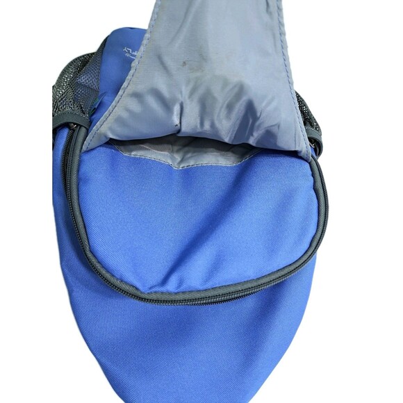 WATERFLY Crossbody Sling Bag Backpack Travel Daypack Blue Camping Hiking - Picture 4 of 7